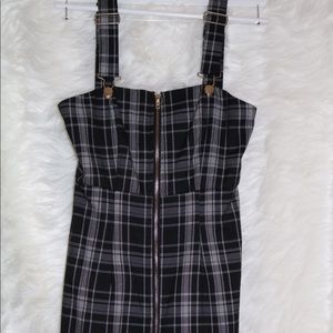 Plaid Mini Dress